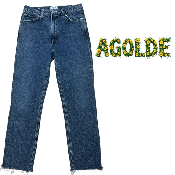 AGOLDE
Wilder cropped straight-leg jeans Size 27 - Picture 2 of 8